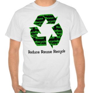 Recycle t shirt