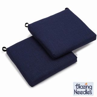 Blazing Needles 19 inch Outdoor Spun Poly Cushions (Set of 2) Blazing Needles Outdoor Cushions & Pillows