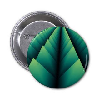 Green 3D Pyramids Pins