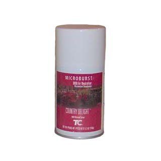 Rubbermaid Commercial FG4012481 Microburst 9000 Refill with Country Delight Electric Air Fresheners