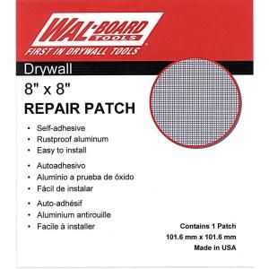 Wal Board Tools 8 in. x 8 in. Drywall Repair Self Adhesive Wall Patch 54 007