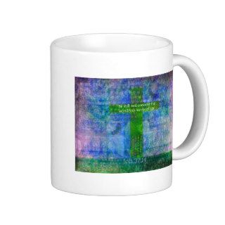 Job 3714 Beautiful Bible Verse Coffee Mug