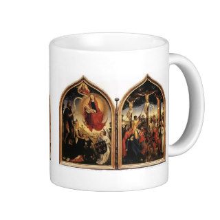 Diptych of Jeanne of France by Rogier van Weyden Coffee Mugs