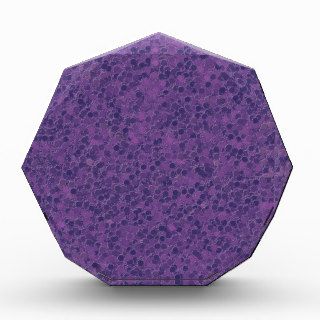 Purple Abstract Acrylic Award
