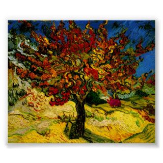 Van Gogh Mulberry Tree (F637) Fine Art Poster