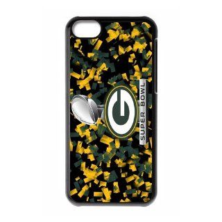 Custom Green Bay Packers New Back Cover Case for iPhone 5C CLR553 Cell Phones & Accessories