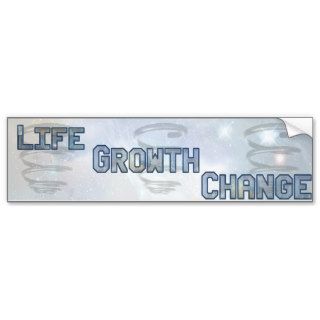 Cosmic Spiral Life Growth Change Bumper Sticker