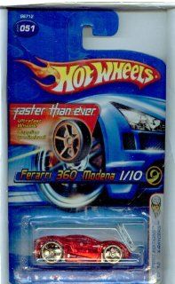 Hot Wheels 2005 051 First Editions Ferrari 360 Modena 1/10 X raycers Faster Than Ever 164 Scale Toys & Games