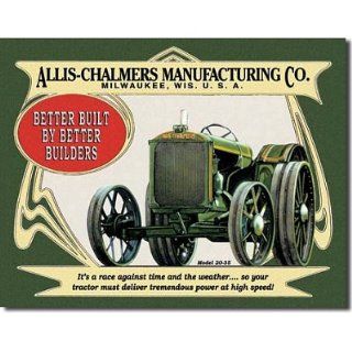 Allis Chalmers Model 20 35 Tractor Plow Retro Vintage Tin Sign   Prints
