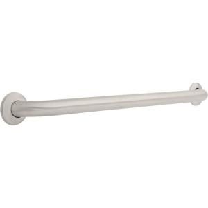 Delta 1 1/2 in. x 30 in. Concealed Mounting Grab Bar in Stainless 40130 SS