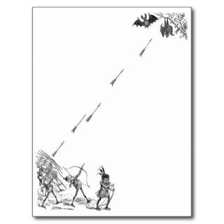 Brownie Archers Pester Bats Post Cards
