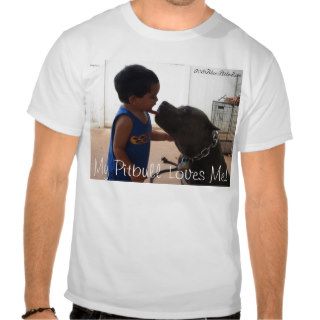 Pitbull Love Kiss Tshirt