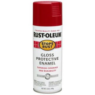 Rust Oleum Stops Rust 12 oz. Gloss Merlot Protective Enamel Spray Paint (6 Pack) 248567