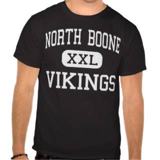 North Boone   Vikings   High   Poplar Grove T Shirt