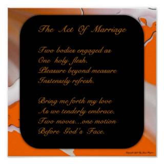 The Act Of Marriage Print