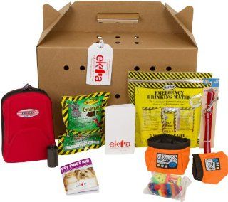 EK4A Cat Emergency Kit and Evacuation Carrier/Cardboard  Pet Care Products 