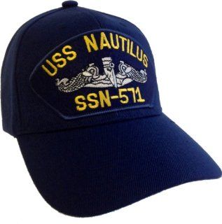 USS Nautilus SSN 571 Submarine Ball Cap Hat US Navy Nuclear Sub 