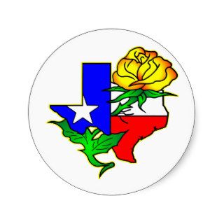 Yellow Rose Of Texas Sticker