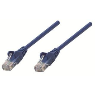 Intellinet 100 ft. CAT5e UTP Patch Blue Cable 320634