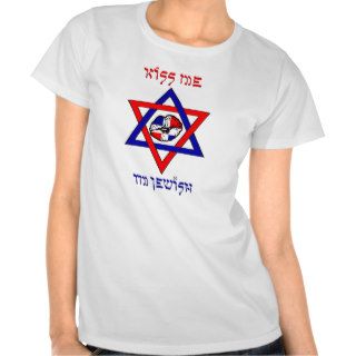 Kiss Me, I'm Jewish Baby Doll   Dominican Republic Tee Shirts