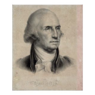 George Washington Portrait poster/print