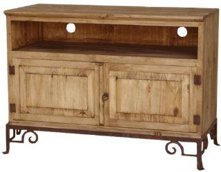 San Miguel 48" Rustic TV Stand w/ Base   Furniture
