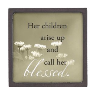 Her Children Arise Up and Call Her Blessed Premium Gift Box