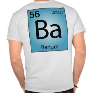 Barium (Ba) Element T Shirt