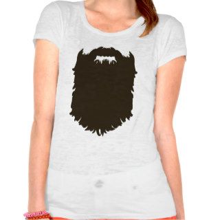 Rugged manly beard tee shirts