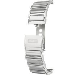 Rado Men's 'Integral' Water Resistant Ceramic/Steel Quartz Diamond Watch Rado Men's Rado Watches