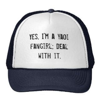 Yes, I'm a yaoi fangirl; deal with it. Hats
