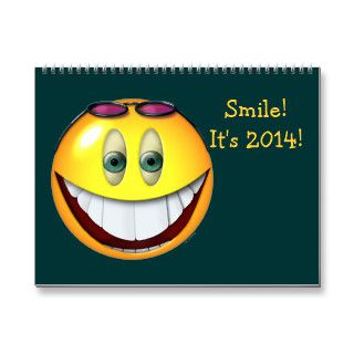 Mostly Smilies for 2014 Wall Calendar