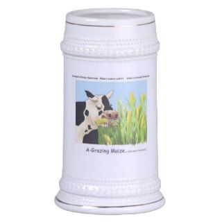 Agrazing Maize (Funny Cow Gifts Cards Tees Etc) Mug
