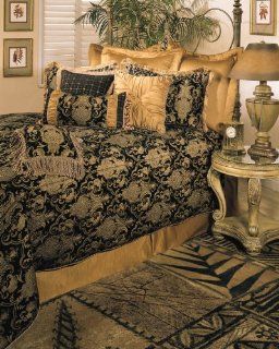 Sherry Kline China Art Black 6 piece Queen Comforter Set   Sherry Kline Bedding