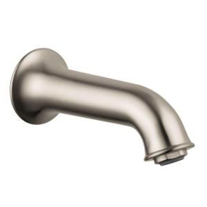 Hansgrohe Talis C Tub Spout in Brushed Nickel (Valve not included) 14148821