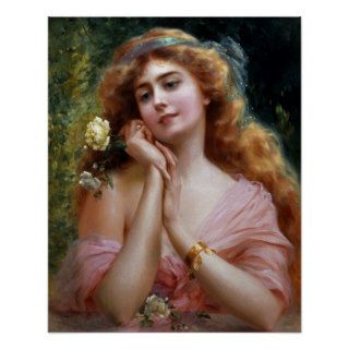 A Summer Reverie by Emile Vernon Poster