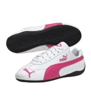 Puma   Speed Cat St Us Wns Womens Sneakers, Size 11, Color White/Hot Pink Shoes