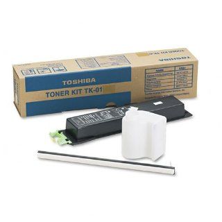 TOSHIBA(TK01) Toner Cartridge for Toshiba Fax Models TF541/561/581/581S, Black Electronics
