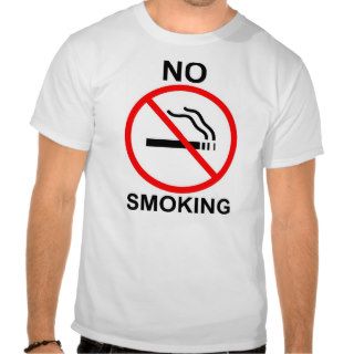 No Smoking T Shirt