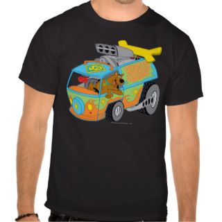Scooby in Mystery Machine Mystery Inc T Shirt