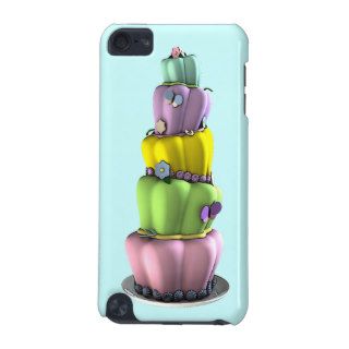 Whimsical Pastel Topsy Turvy Cake iPod Case iPod Touch (5th Generation) Cover