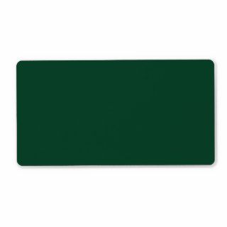 Christmas Green Vintage Dark Color Trend Template Personalized Shipping Label