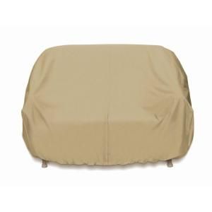 Two Dogs Designs Khaki Patio Loveseat Cover 2D PF63365