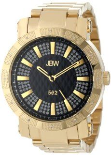 JBW Men's JB 6225 C "562" Pave Dial 18K Gold Plated Diamond Watch at  Men's Watch store.