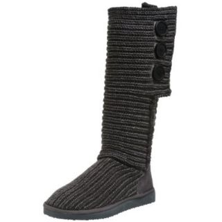UNIONBAY Women's Button Up Boot,Grey,9 M US Shoes