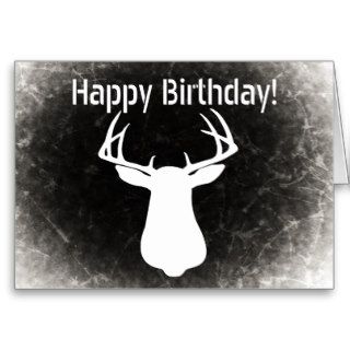 Deer Hunting Birthday Card