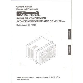 Kenmore Room Air Conditioner Owner's Manual Model # 580.75180 Kenmore Staff Books