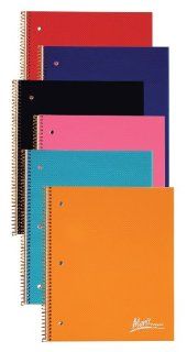 Ampad 25 580R Evidence Merit Notebooks 1 Subject, College Ruled, 100 Sheets, Assorted Covers 