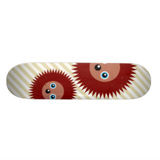 Cute little hedgehog skate board decks