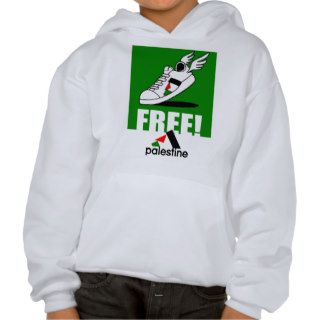 Free Palestine Hooded Pullover